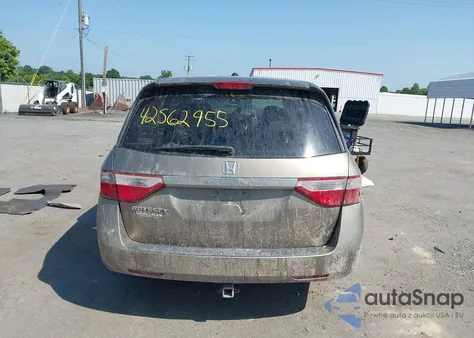 2012 Honda Odyssey Ex-L из США, поврежденный, VIN 5FNRL5H67CB123398